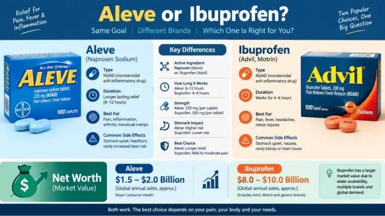 Aleve or Ibuprofen