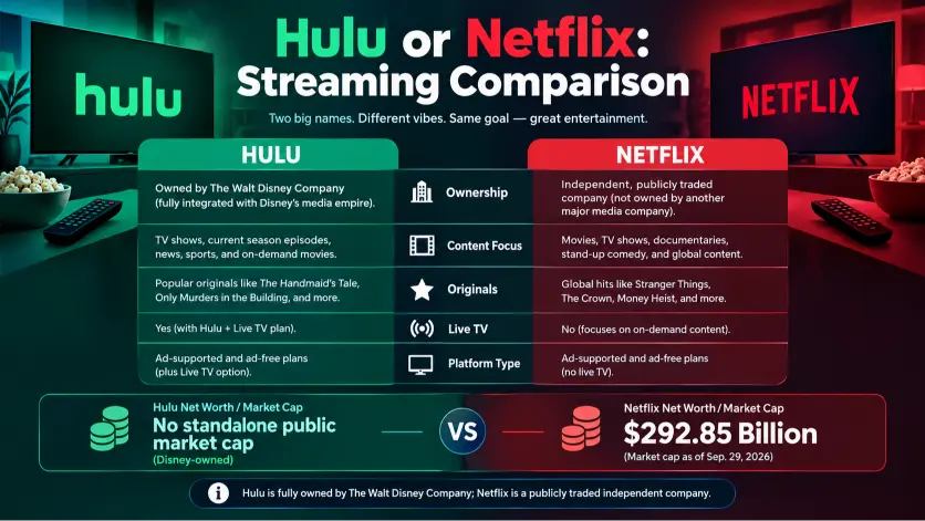 Hulu or Netflix
