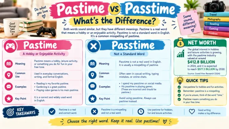Pastime vs Passtime