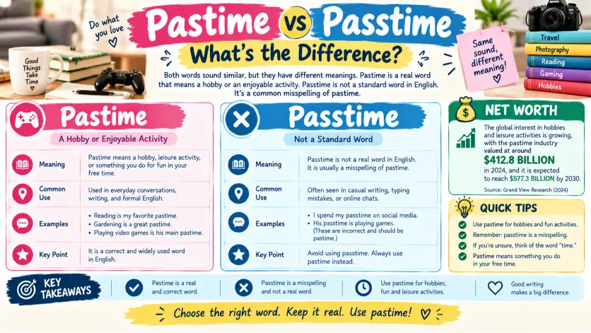 Pastime vs Passtime