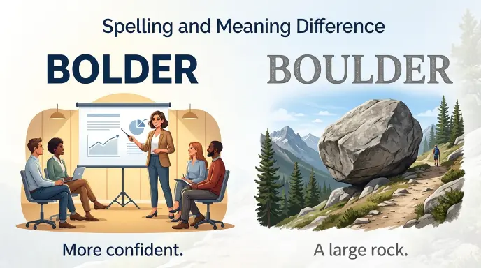 Bolder vs Boulder