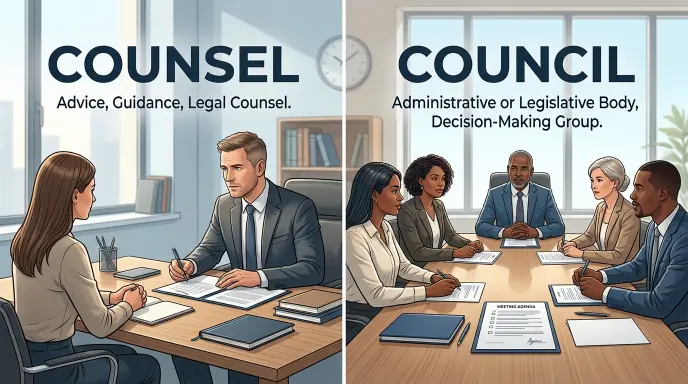 Counsel or Council