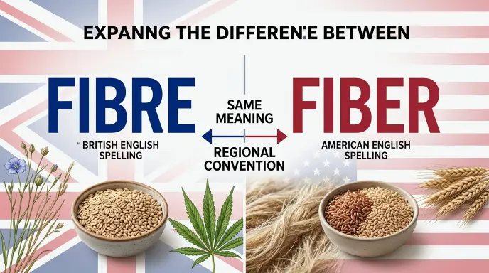 Fibre vs Fiber