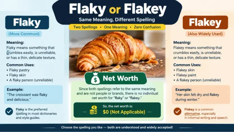 Flaky or Flakey