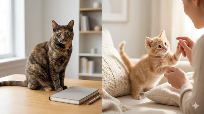 Kitty vs Cat