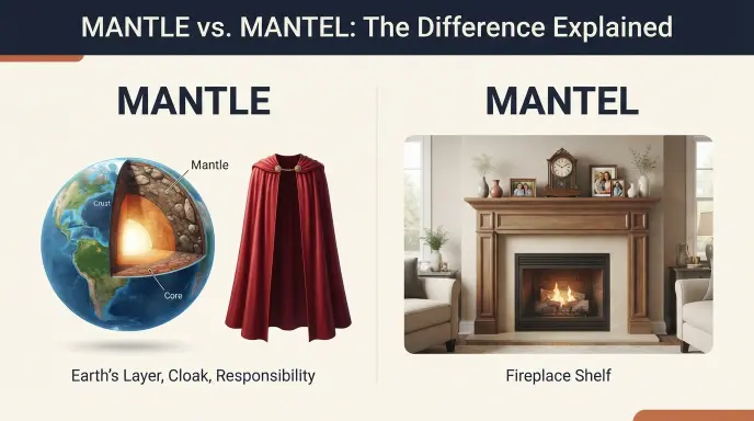 Mantle vs Mantel