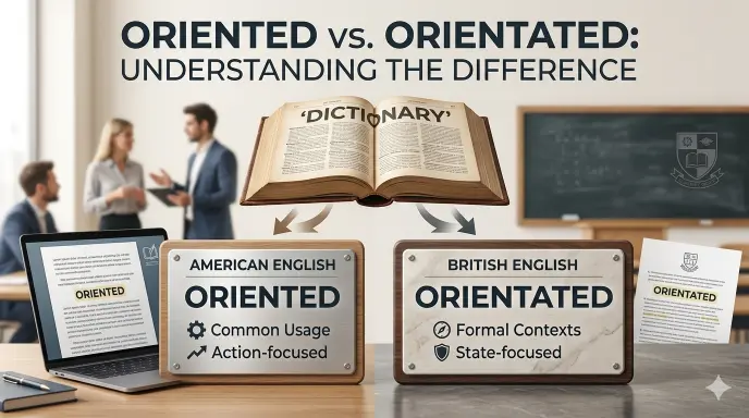 Oriented or Orientated