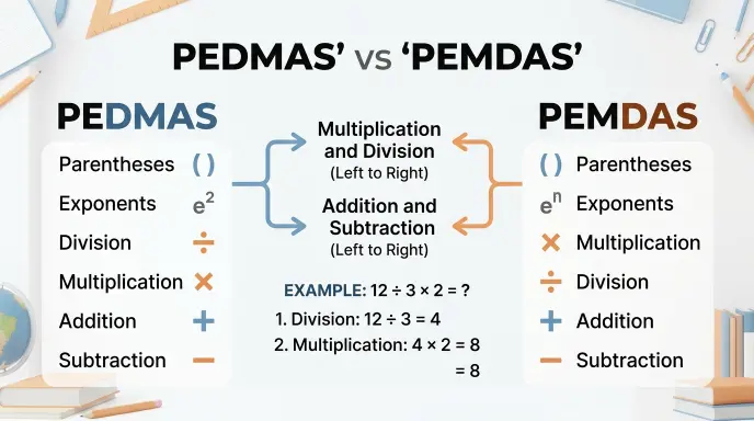 PEDMAS or PEMDAS