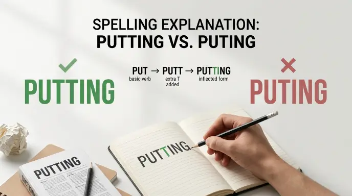Putting or Puting